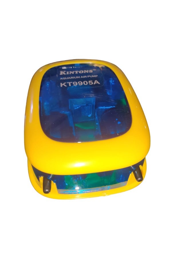 Kintons 30% Energy Saving Double Outlet Aquarium Air Pump 5w Output 2x5.5L/Min KT-9905A - Image 4