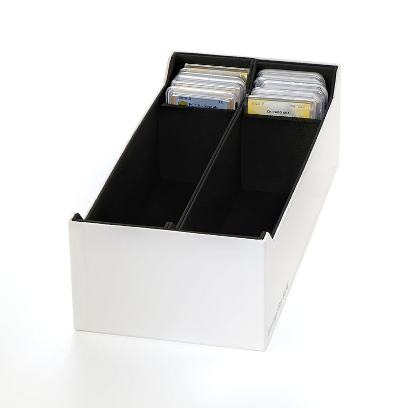 LIGHTHOUSE - Storage Box SL 50 for 50 Coin Slabs Including PCGS, NGC, ANACS with INTERCEPT TECHNOLOGY Corrosion Protection (12 5/8" x 6" x 3 7/8") - Image 2