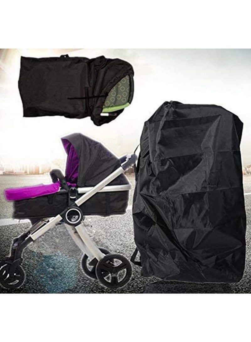 1PCS Oxford Cloth Baby Stroller Travel Bag Umbrella Trolley Cover Bag Pushchair Bag Foldable Stroller Accessories-117 * 53 * 33cm - Image 5