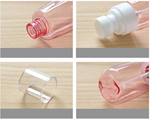 LASSUM 2 Pcs 30ml/1oz Mini Fine Mist Spray Bottles, Empty Clear Travel Containers Water Mist Sprayer for Cosmetic Skincare Lotion Perfumes - Image 5
