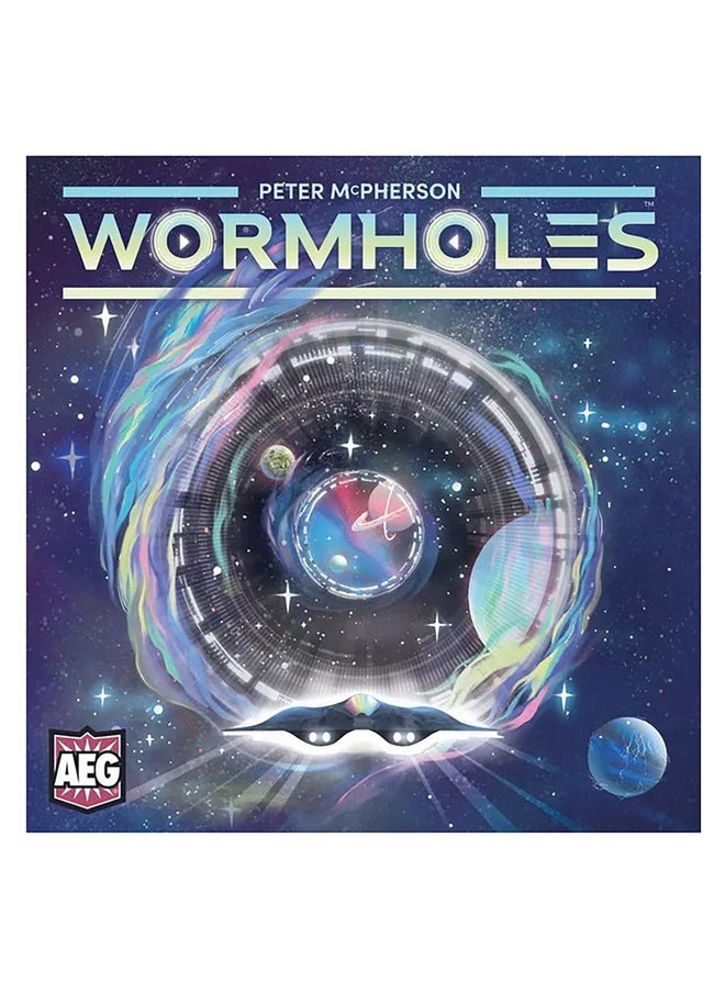 AEG Wormholes Galactic Board Game Connect The Galaxy Deliver Passengers Ages 14+ 15 Players 4560 Min Alderac Entertainment Group  - Image 5