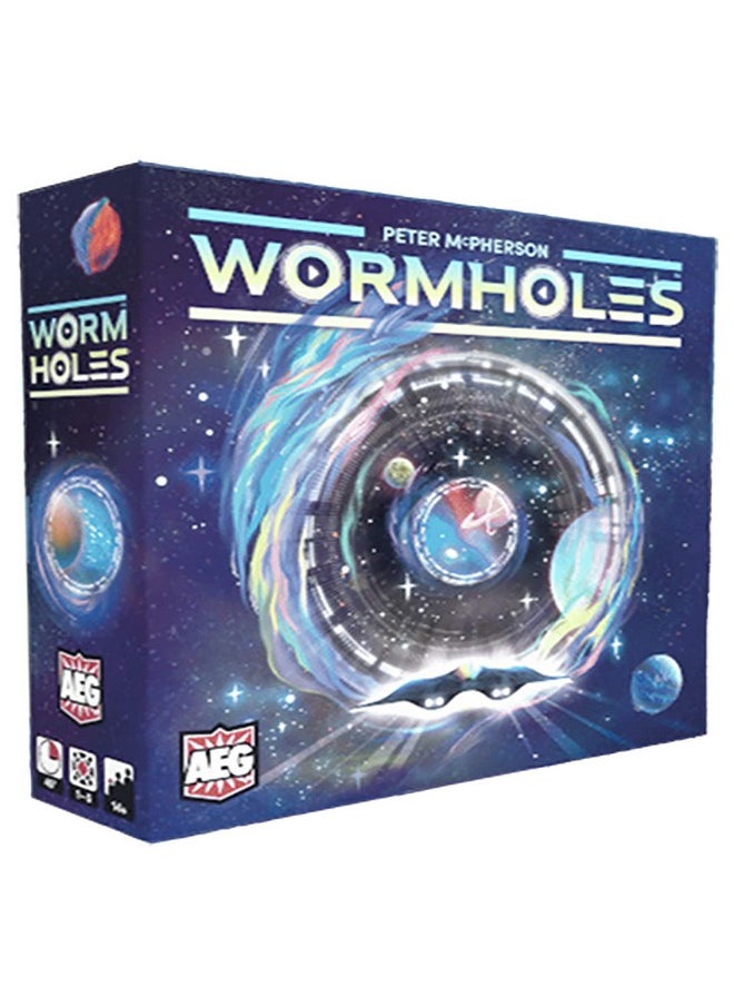 AEG Wormholes Galactic Board Game Connect The Galaxy Deliver Passengers Ages 14+ 15 Players 4560 Min Alderac Entertainment Group  - Image 2