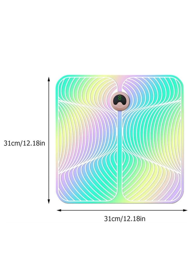 Portable USB Rechargeable Foot Massager for Improved Circulation Electrode Stimulator Mat Perfect for Men and Women - Image 2