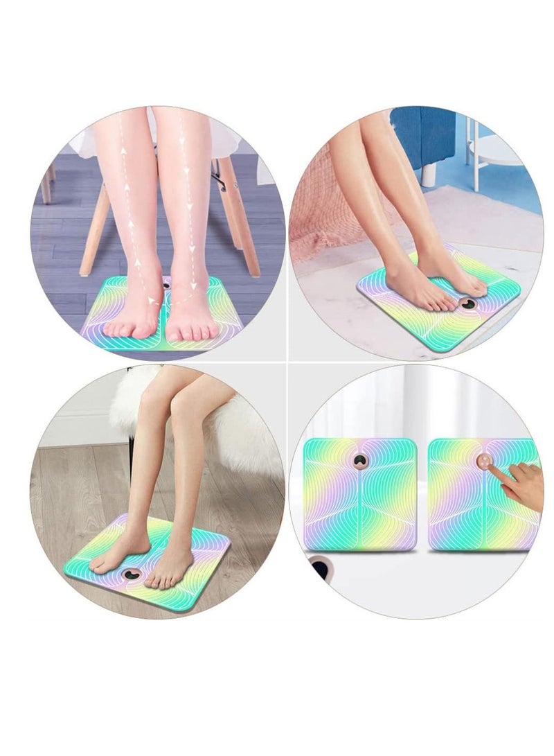 Portable USB Rechargeable Foot Massager for Improved Circulation Electrode Stimulator Mat Perfect for Men and Women - Image 4