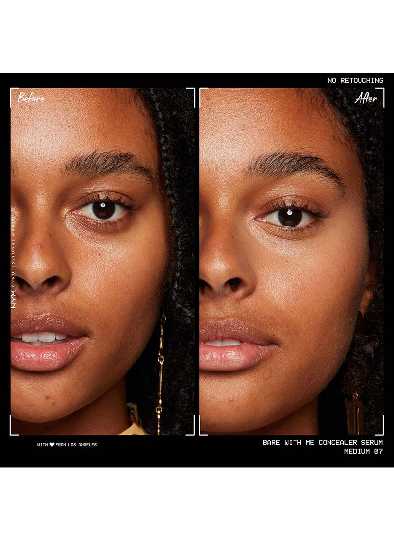 NYX PROFESSIONAL MAKEUP - Bare With Me Serum And Calm Concealer Medium - Image 1