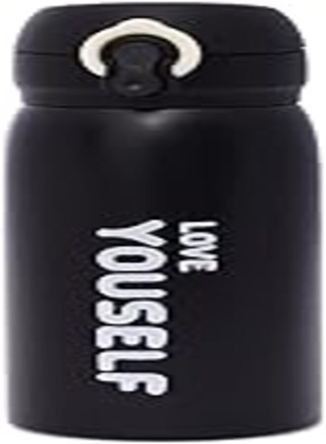 TYESO MXS-1097 Thermos Bottel 350ml With High Quality Material Vacuum Insulated Stainless Steel with Cap For Travel, Sports, Outdoor Activities Cold, Hot Drinks - Multi Color