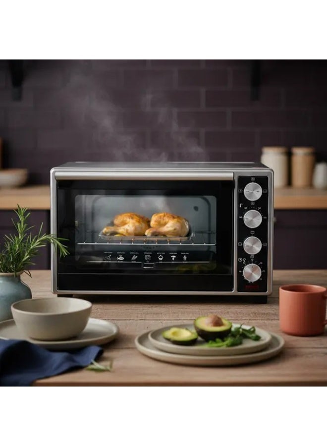 Ultra Oven with Grill , 48 Liter 2000 Watt , Silver - UOV48SGE1 - Image 3