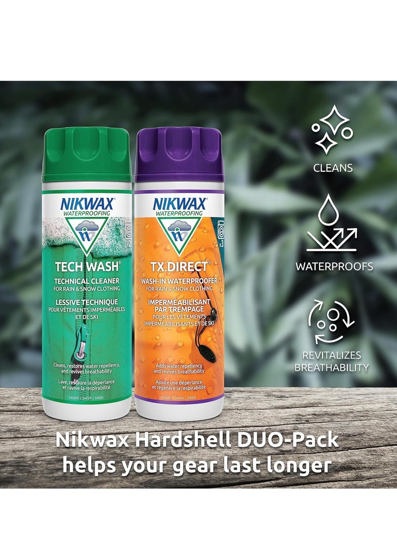 Nikwax - Nikwax hardshell cleaning & waterproofing duo pack - Image 1