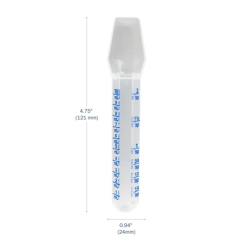EZY DOSE Kids Oral Liquid Medicine Spoon For Baby & Toddler, Deliver Correct Dose, Convenient, Easy to Use, 10mL/2 TSP Capacity, Calibrated, Color May Vary, BPA Free, Made in the USA - Image 4