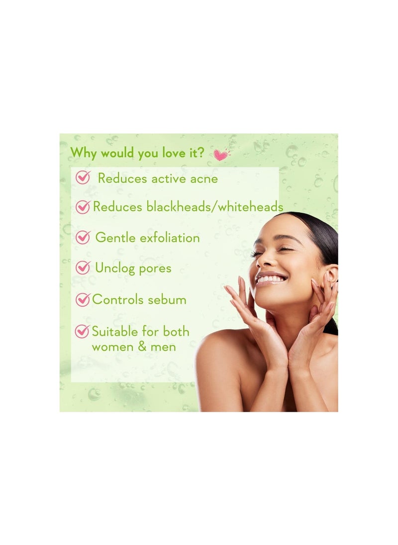 WishCare - WishCare 2% Salicylic Acid Face Wash with AHA, GreenTea, Chamomile & TeaTree - For Oil & Acne Control - Image 1