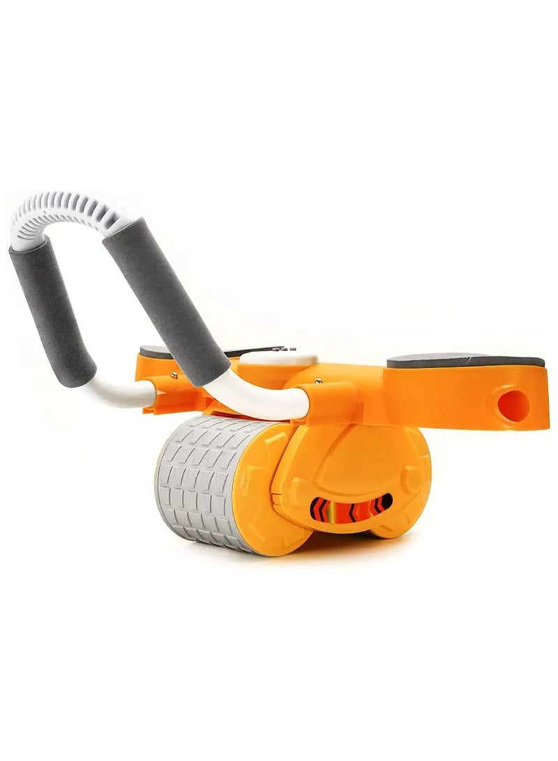 ISank 2023 New Design Automatic Rebound Abdominal Wheel Elbow Support Abdominal Muscle Wheel Fitness Home  - Image 2
