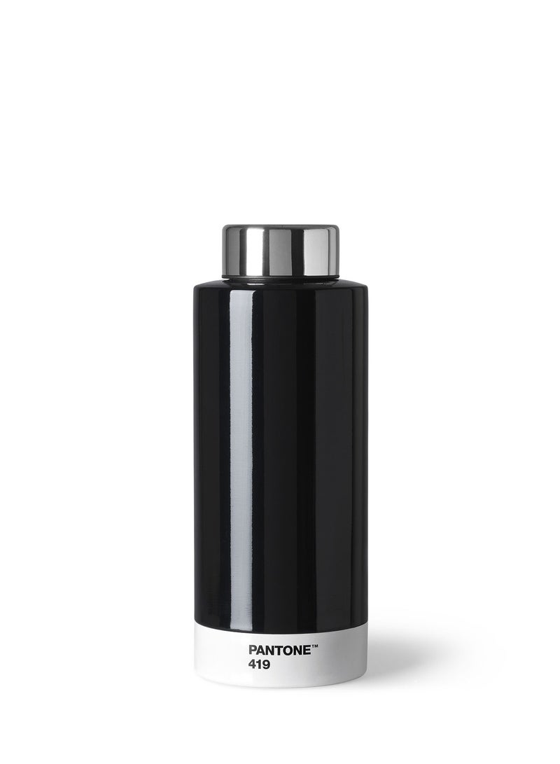 Pantone Modern Thermo Drinking Bottle 500ML – For Daily Hydration – Black