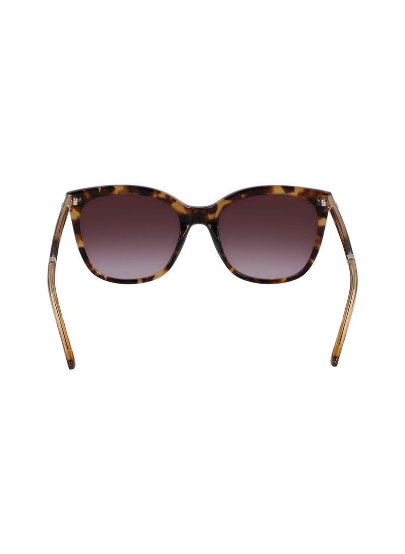 CALVIN KLEIN - Women's Rectangular Sunglasses - CK23500S-220-5519 - Lens Size: 55 Mm - Image 1