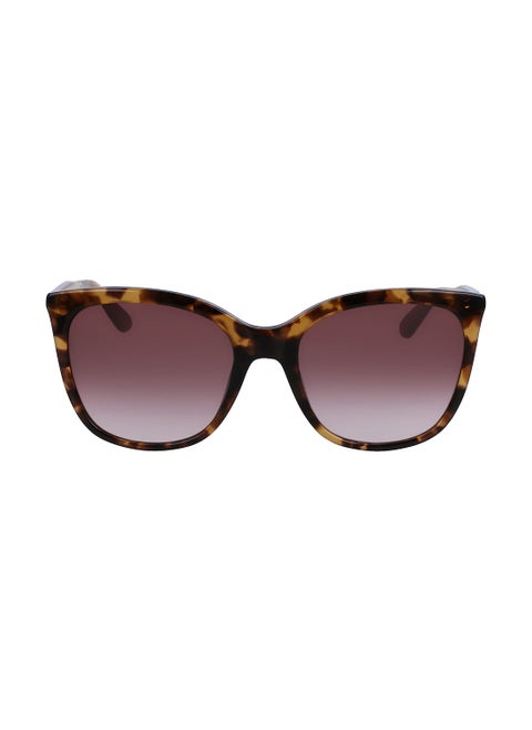 Women's Rectangular Sunglasses - CK23500S-220-5519 - Lens Size: 55 Mm