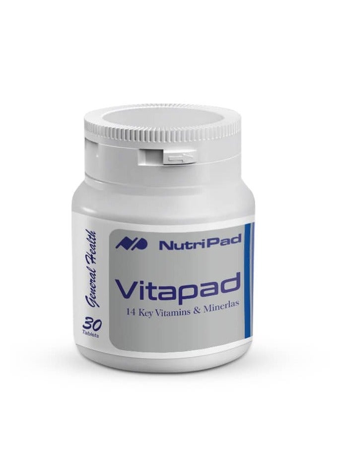 NUTRIPAD VITAPAD MULTIVITAMIN TABLET 30S