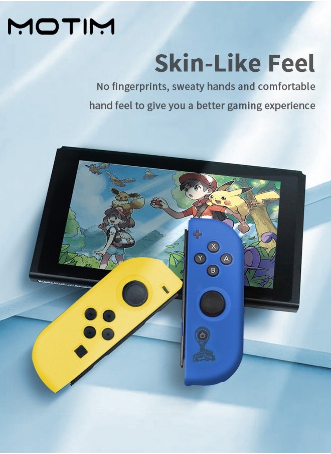 Motim Switch Protective Cover, Joy-Con Case NS Grip Cover, Silicone Waterproof Protective Case with Shock-Absorption and Anti-Scratch Design  - Image 4