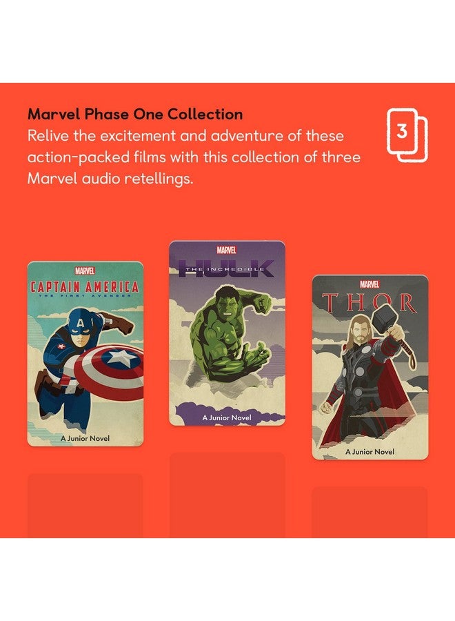 YOTO YOTO Disney Junior Novels: Marvel Phase 1 Collection - 3 Kids Audio Cards for Use with Player & Mini All-in-1 Audio Device, Screen-Free Listening with Fun Playtime Bedtime Travel Stories, Ages 8+ - Image 2