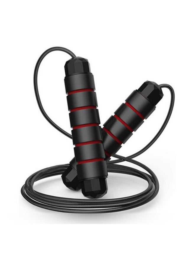 حبل عالي الجودة للتدريب الخالي من التشابك، مقابض ذكية من الفوم مع محمل كروي - مثالي للتدريب السريع والتحمل حبل نط - Image 1