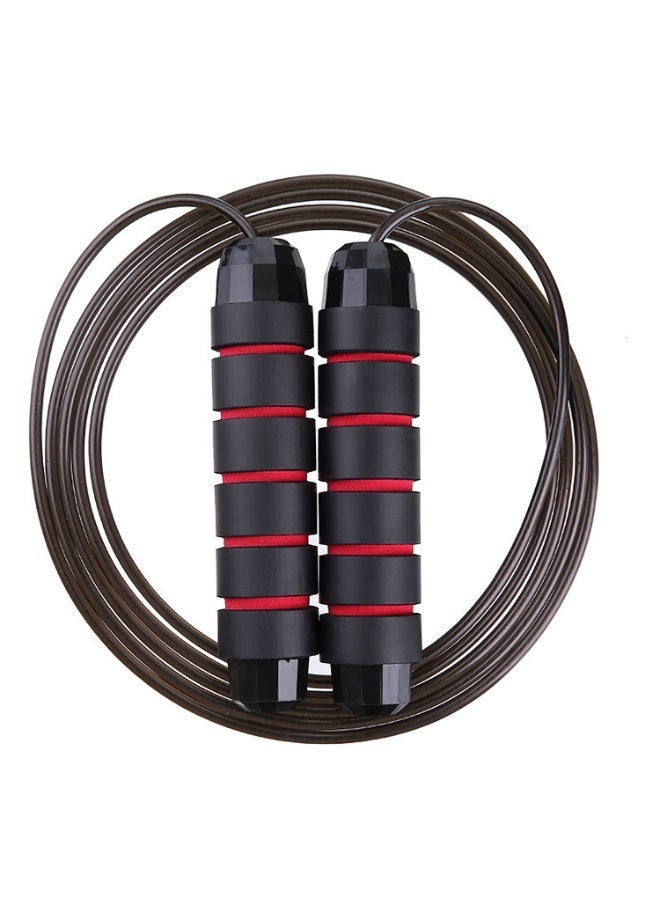 حبل عالي الجودة للتدريب الخالي من التشابك، مقابض ذكية من الفوم مع محمل كروي - مثالي للتدريب السريع والتحمل حبل نط - Image 3