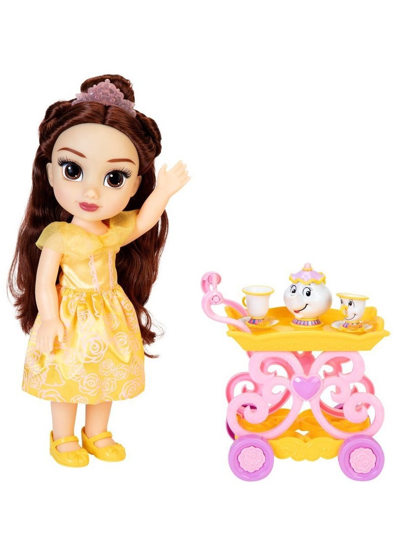 Disney - Disney Princess Belle Doll & Tea Trolley - Image 1