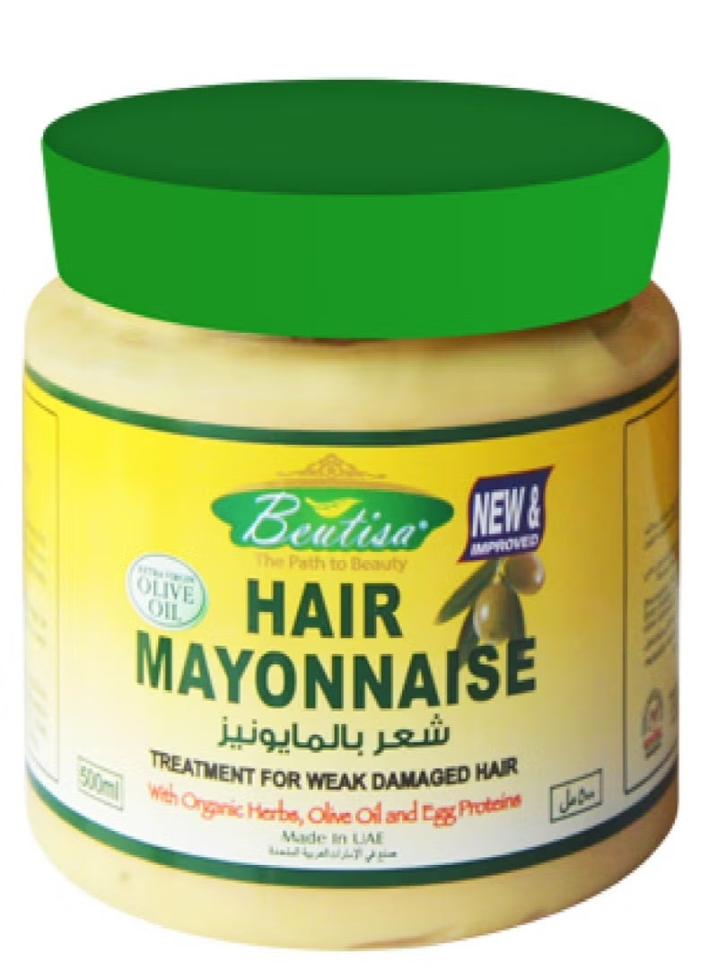 BEUTISA Hair Mayonnaise Treatment For Weak Damaged Hair 500 ML