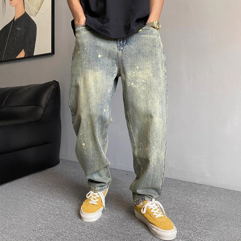 Unisex Casual Daily Denim Jeans - Image 3