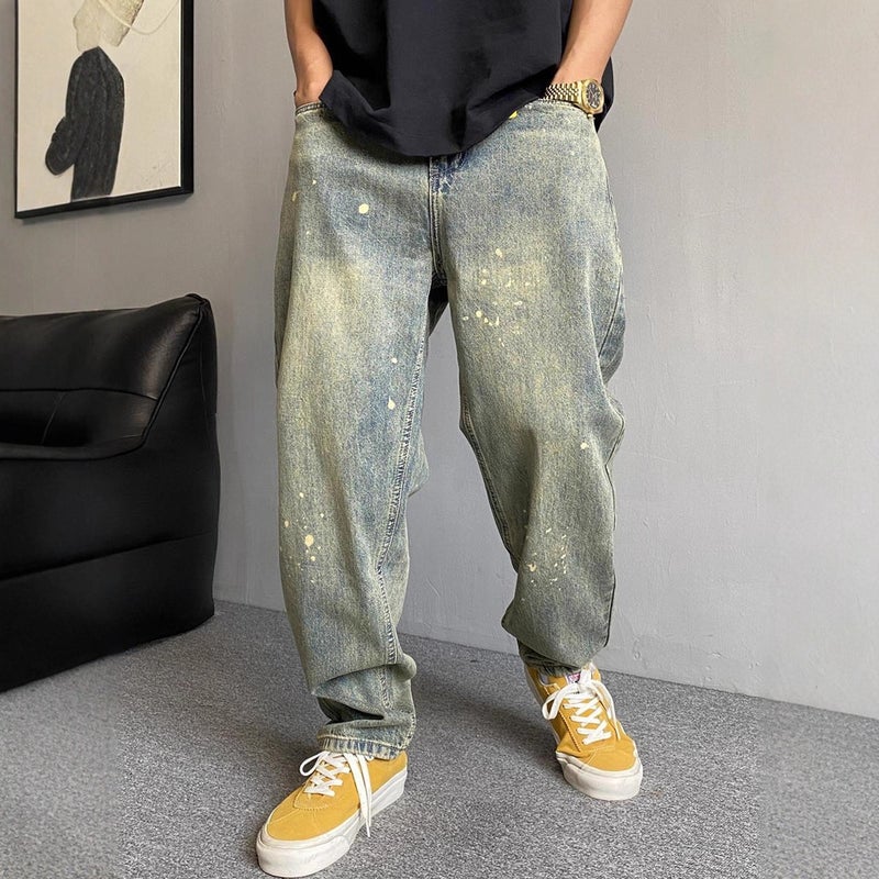Unisex Casual Daily Denim Jeans - Image 2