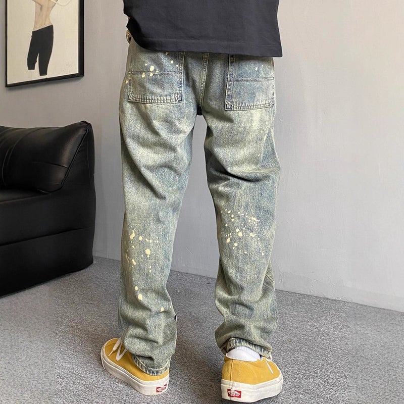 Unisex Casual Daily Denim Jeans - Image 4