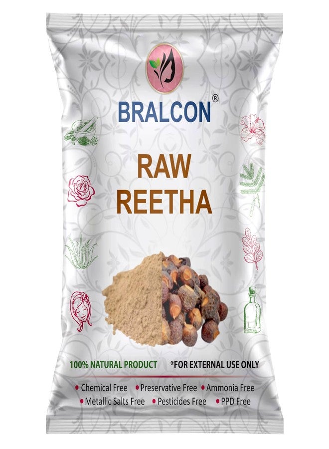 BRALCON Organic Raw Reetha, Amla, Shikakai Combo Pack- 300g(100g x 3 Pack)|100% Natural Whole Dried Soap pod, aritha nut, Sukha Awla for Hair & Skin - Image 5