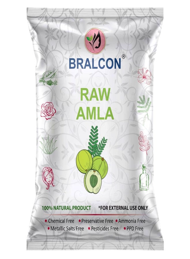 BRALCON Organic Raw Reetha, Amla, Shikakai Combo Pack- 300g(100g x 3 Pack)|100% Natural Whole Dried Soap pod, aritha nut, Sukha Awla for Hair & Skin - Image 3