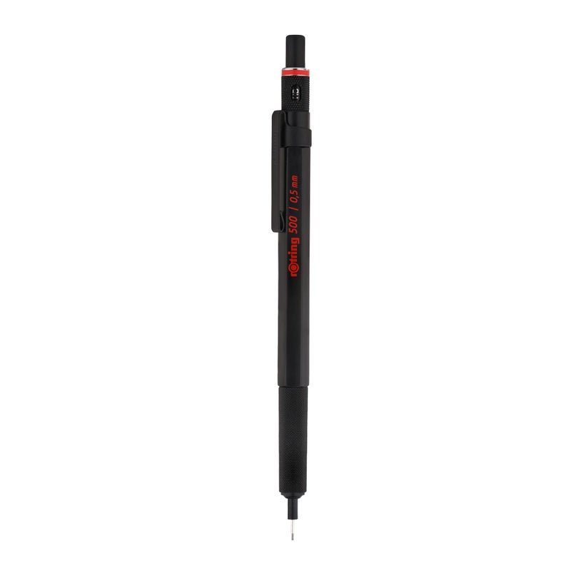 Rotring قلم رصاص ميكانيكي روتراينج 500 بقطر 0.5 مم، أسود (502505N) (1904725) - Image 1