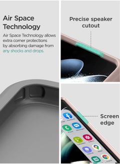 VRS Design Terra Guard Modern [Hinge Protection] Samsung Galaxy Z Fold 4 Case Cover (2022) with Front Screen Protector - Pink Sand  - Image 5
