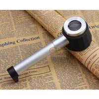 oddpod™ 10x Premium 3-LED Hand-held Aluminium Alloy Magnifier with Measurement Scale & Illumination - Image 2