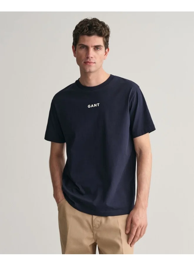 غانت Contrast Small GANT Logo T-Shirt
