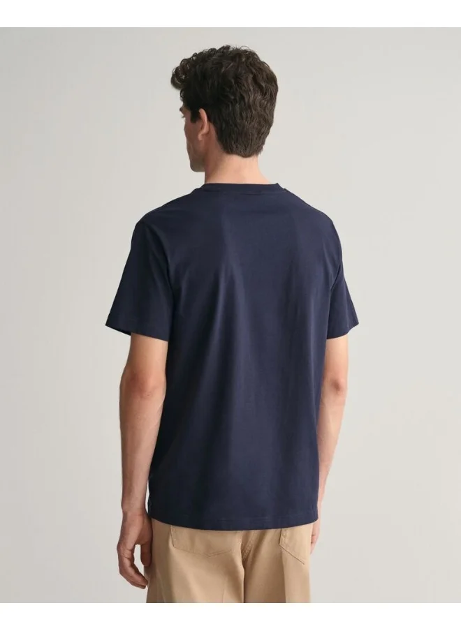 غانت Contrast Small GANT Logo T-Shirt