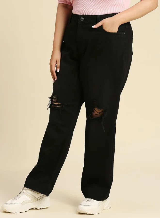 HIGH STAR  Womens Plus Size Jeans for Women | Best Price UAE
