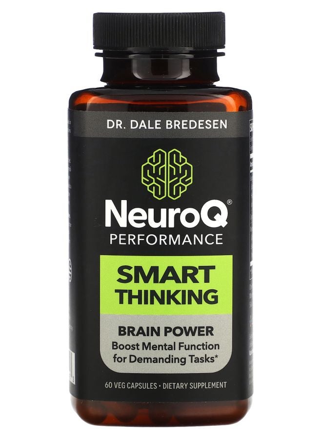 LifeSeasons NeuroQ Performance Smart Thinking 60 Veg Capsules