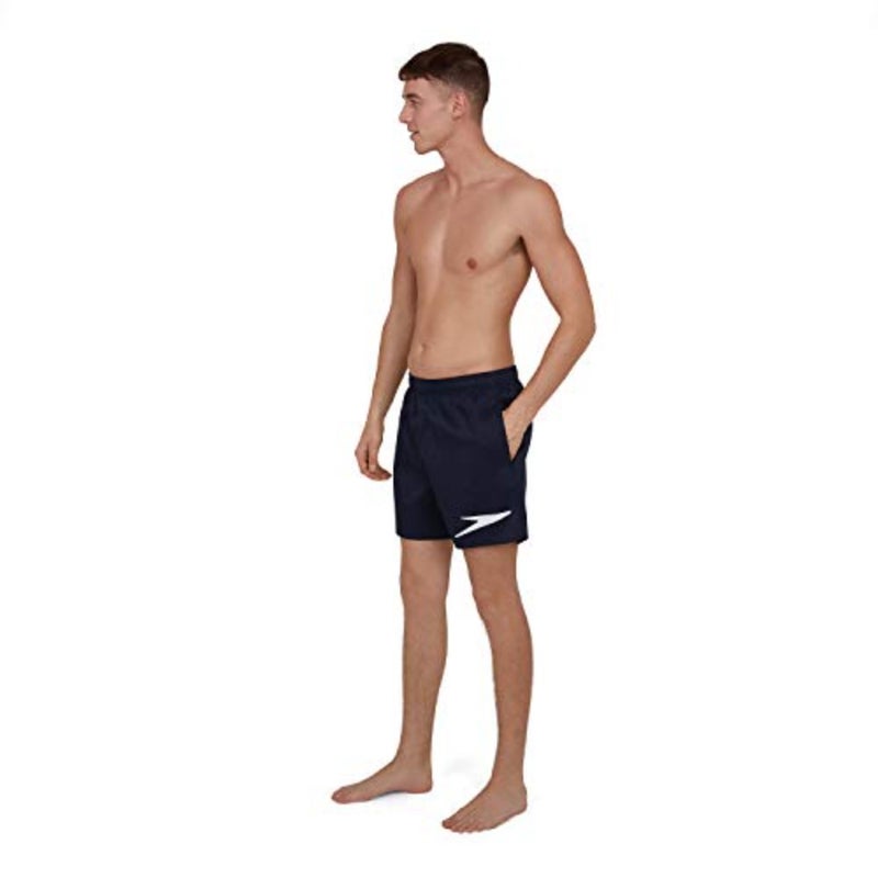 MENS BOTTOMS Vintage Cotton Blend Navy Blue Lightweight Breathable for Casual Daily Wear - Image 3