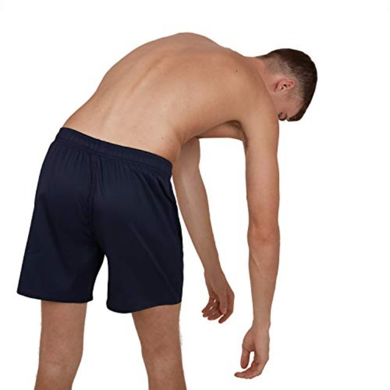 MENS BOTTOMS Vintage Cotton Blend Navy Blue Lightweight Breathable for Casual Daily Wear - Image 5