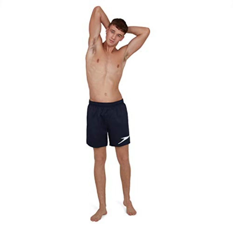 MENS BOTTOMS Vintage Cotton Blend Navy Blue Lightweight Breathable for Casual Daily Wear - Image 2