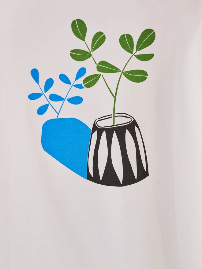 Styli Styli Round Neck Back Graphic Print T-Shirt
