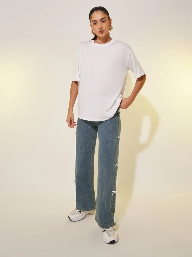 Take Two Round Neck Back Graphic Print T-Shirt