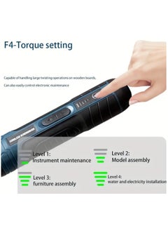 Generic 3.6V lithium cordless screwdriver, Cordless Electric Screwdriver Set, Power Screwdriver with 4 torque setting, 105 PCS  - Image 3