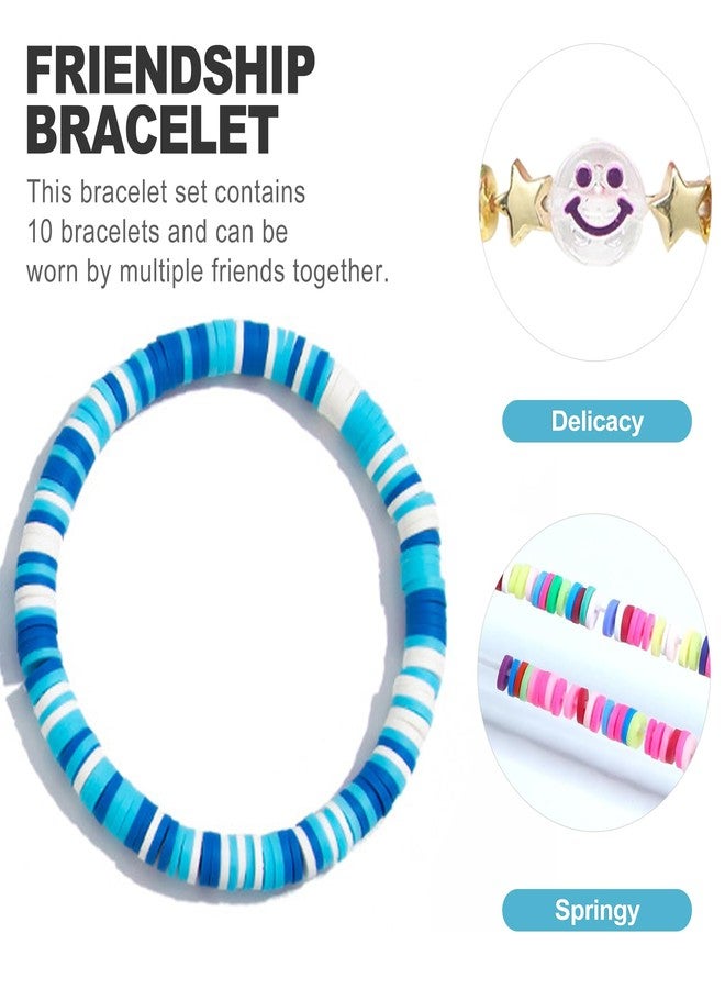 CoguZed 10 Pack Adjustable Neon Friendship Bracelets - Perfect for Concerts, Parties, Classroom Activities & Goodie Bag Stuffers - Image 3
