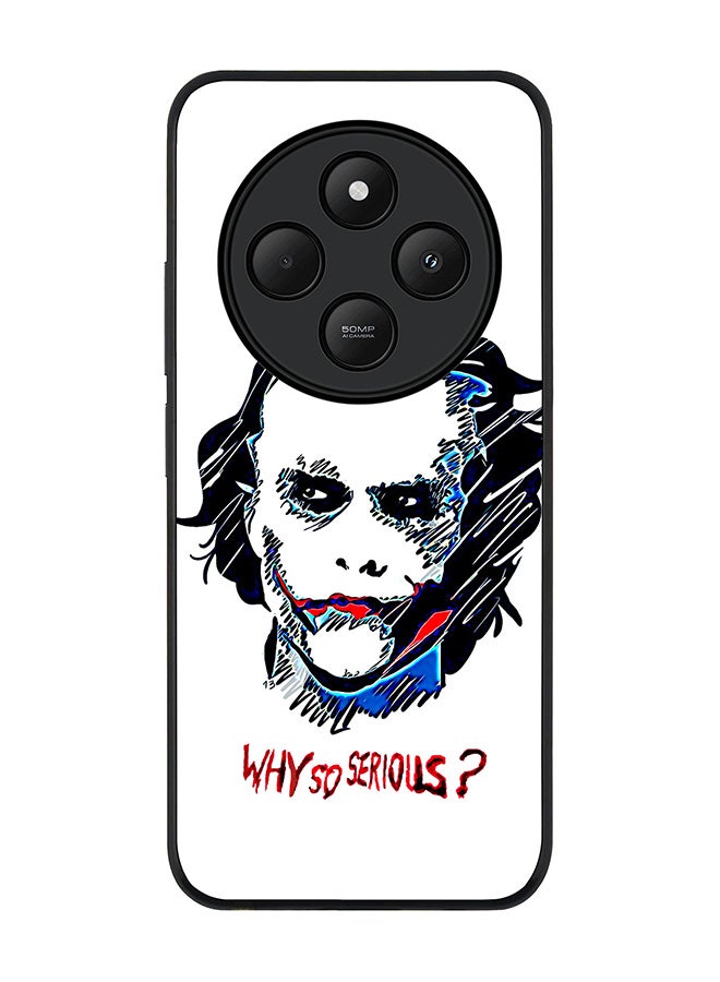 Stylizedd For Xiaomi Redmi 14C / 14R Case,Slim fit Camera Protection, Shockproof Thin Phone cover - Why So Serious - Image 1