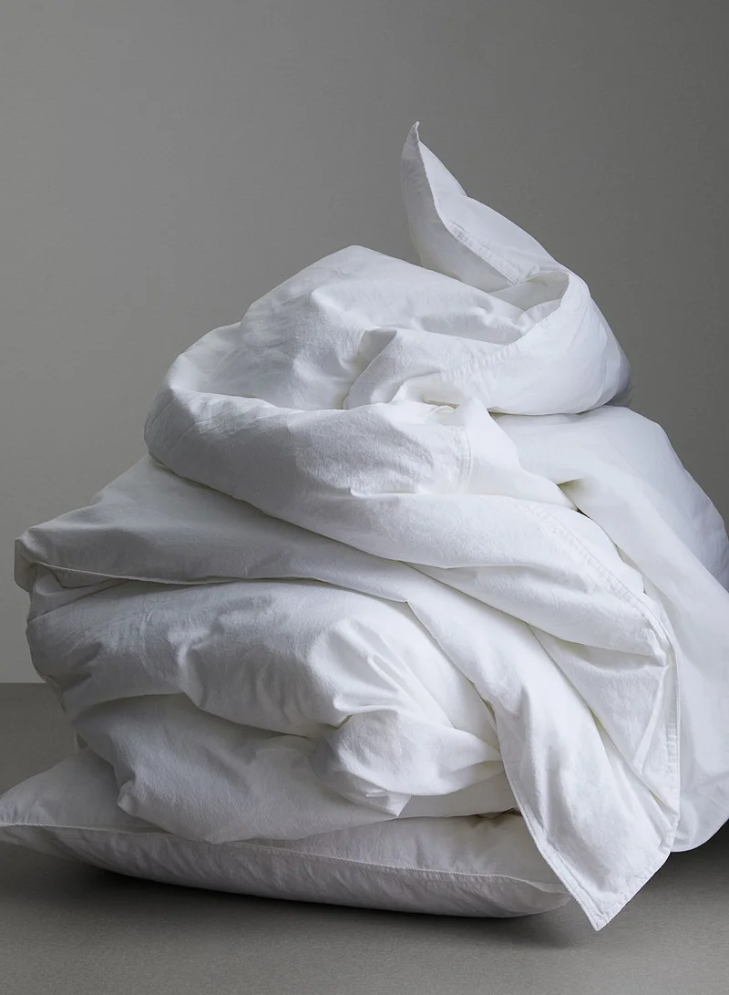 H&M Washed Cotton Duvet Cover Set