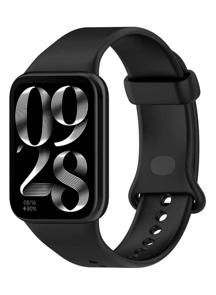 Silicone Bracelet for Redmi Watch 4 / Redmi Watch 5 / Xiaomi Smart Band 8 Pro/Xiaomi Smart Band 9 Pro Wristbands for Men Women, Silicone Strap, Waterproof Sports Replacement Strap - Image 1