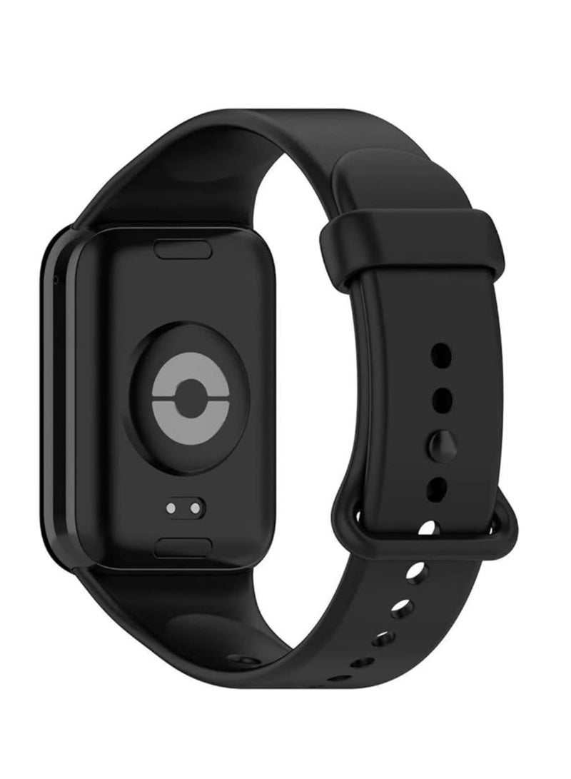 Silicone Bracelet for Redmi Watch 4 / Redmi Watch 5 / Xiaomi Smart Band 8 Pro/Xiaomi Smart Band 9 Pro Wristbands for Men Women, Silicone Strap, Waterproof Sports Replacement Strap - Image 2
