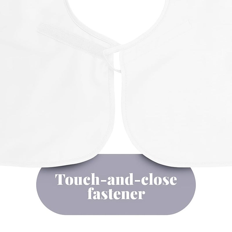 Cinema Secrets Pro Cosmetics Makeup Cape - White - Image 3