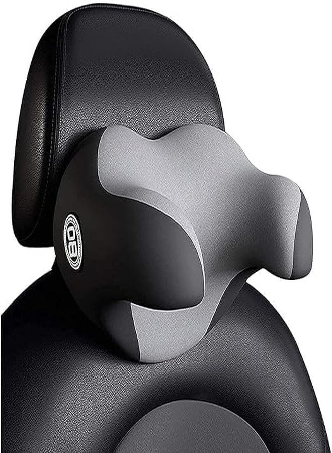 PURAM Universal Memory Foam U Shaped Car Seat Neck Pillow Auto Headrest Pillow Support Rest Cushion Spine Seat Protect Headrest for Sleeping Pillow for car, Multi-Coloured, Pack of 1. - Image 1